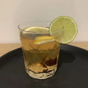 Frisco Sour cocktail served in a Whiskey sour glass