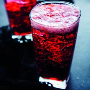 Thriller cocktail served in a Cocktail glass