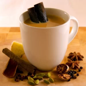 Masala Chai cocktail served in a Coffee Mug