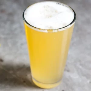 Owen's Grandmother's Revenge cocktail served in a Highball glass