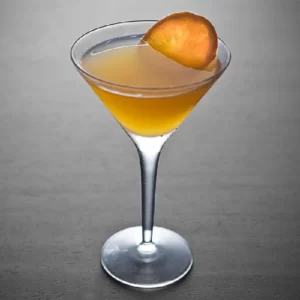 50/50 cocktail served in a Collins Glass
