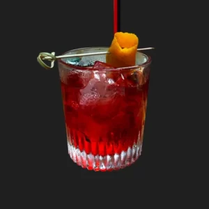 Adam Bomb cocktail served in a Margarita/Coupette glass