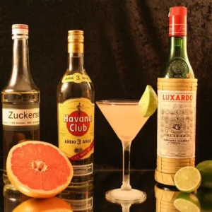 Cocktail Hemingway Special servi dans un Verre à cocktail