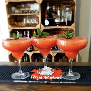 Frosé cocktail served in a Cocktail glass