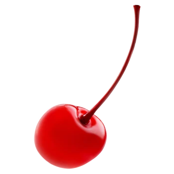 Cherry, ingredient of the Blue Lagoon