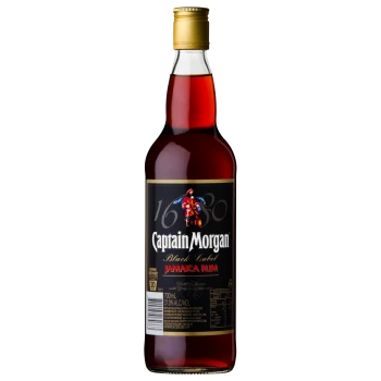 Rum, ingredient of the Blue Hurricane